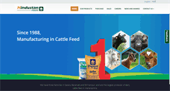 Desktop Screenshot of hindustanfeeds.com